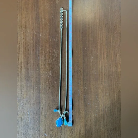 Kendra Scott Hailey Necklace with Turquoise Charms - Picture 5 of 10